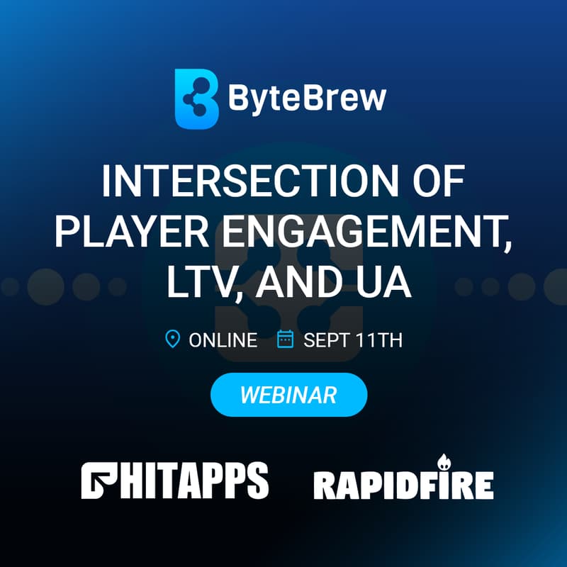 Cover Image for ByteBrew Webinar - The Intersection of Player Engagement, LTV, and UA