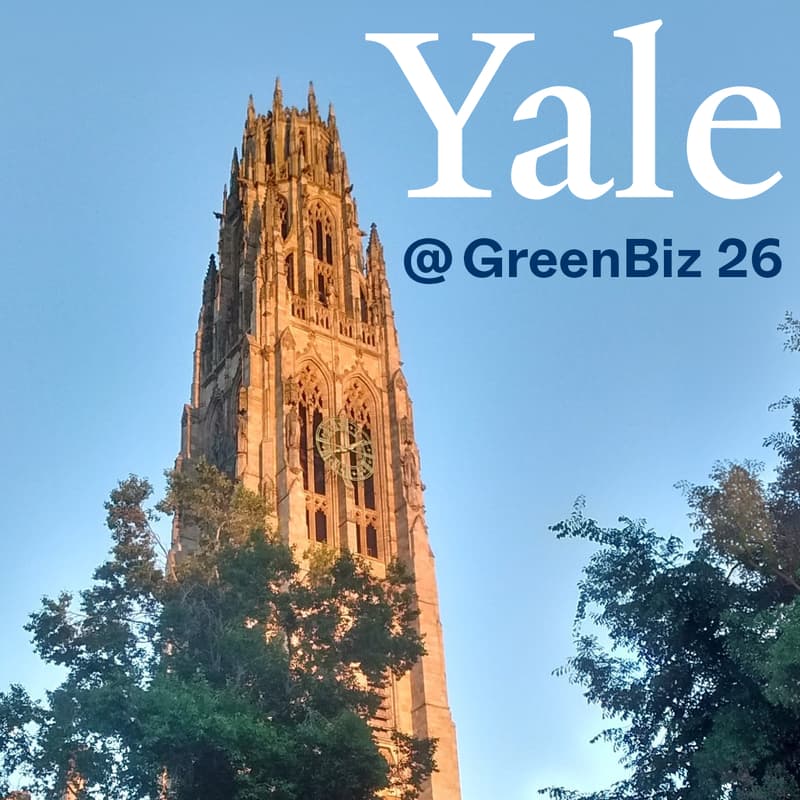Cover Image for Yale @ GreenBiz 26