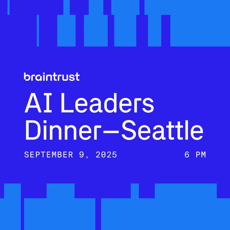 Cover Image for Seattle AI Leaders Dinner