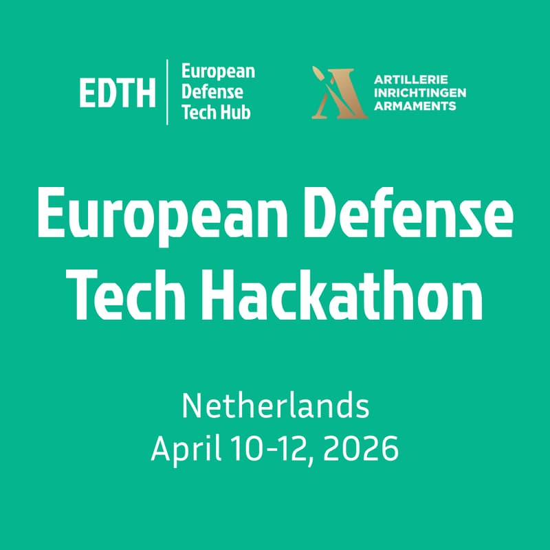 Cover Image for European Defense Tech Hackathon - Netherlands