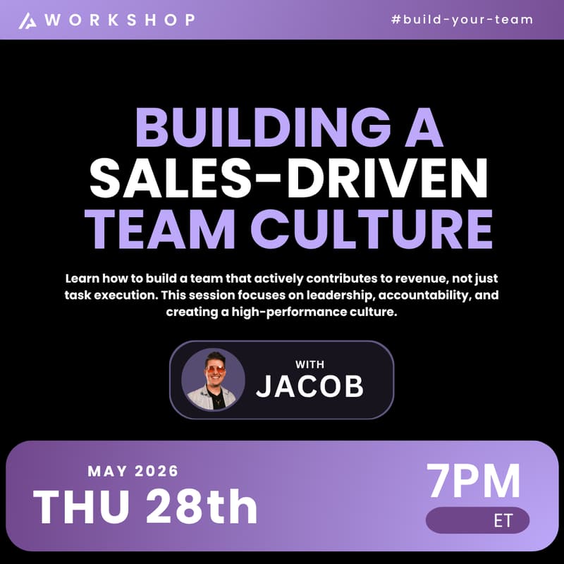 Cover Image for Building a Sales-Driven Team Culture