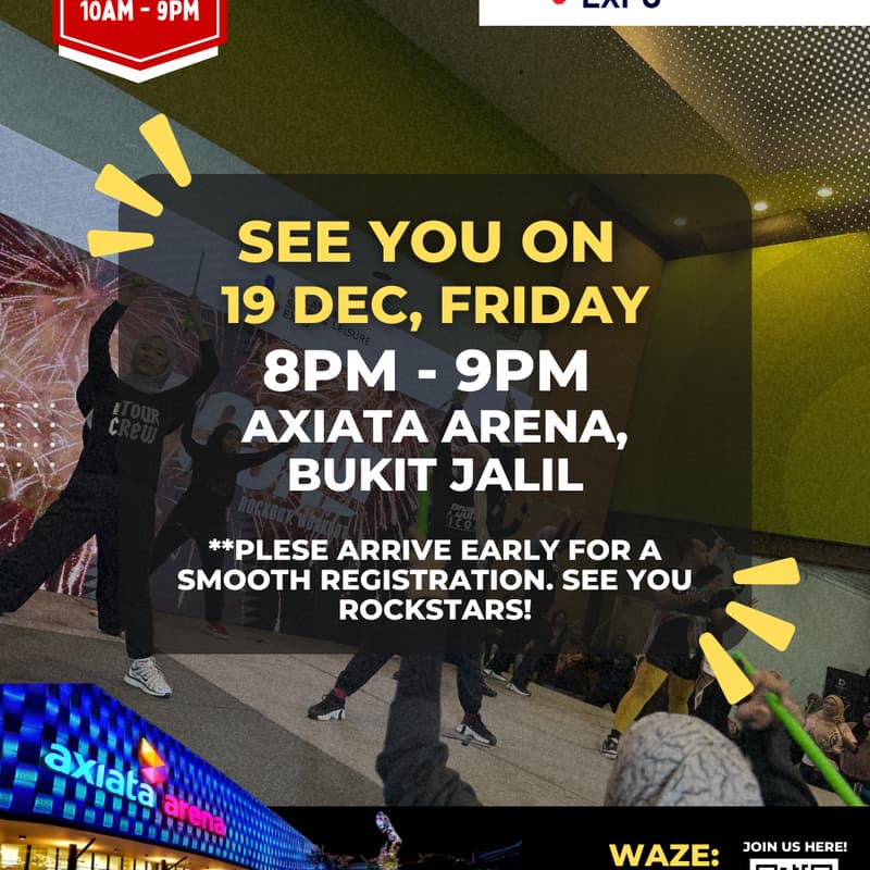 Cover Image for Pound Fitness at Malaysia Sport & Leisure Expo