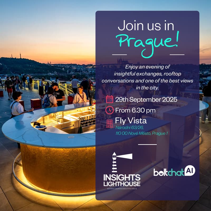 Cover Image for BoltChatAI x Insights Lighthouse in Prague