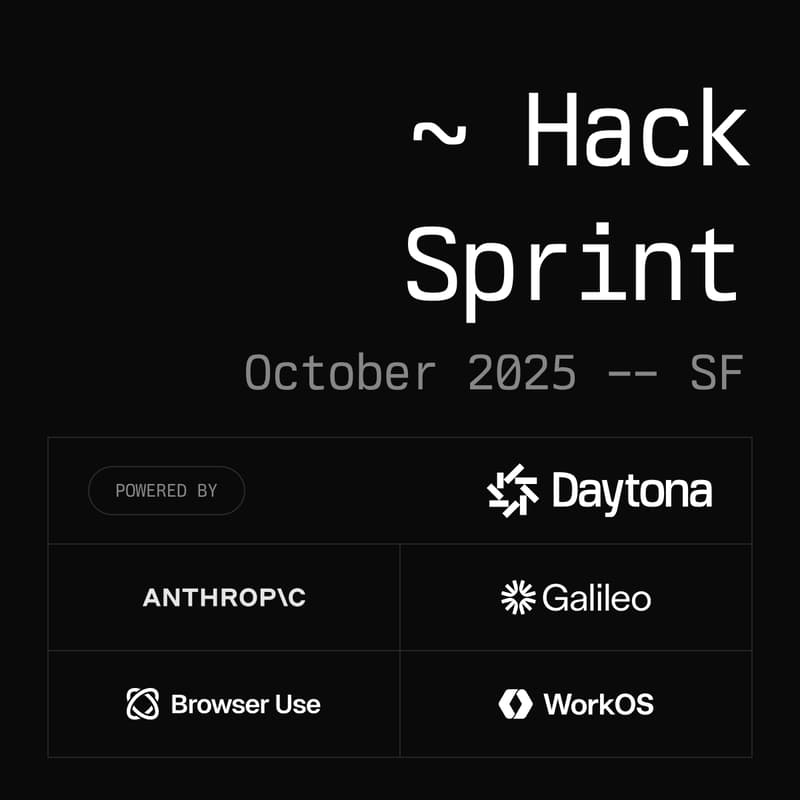 Cover Image for Daytona HackSprint - SF, October '25