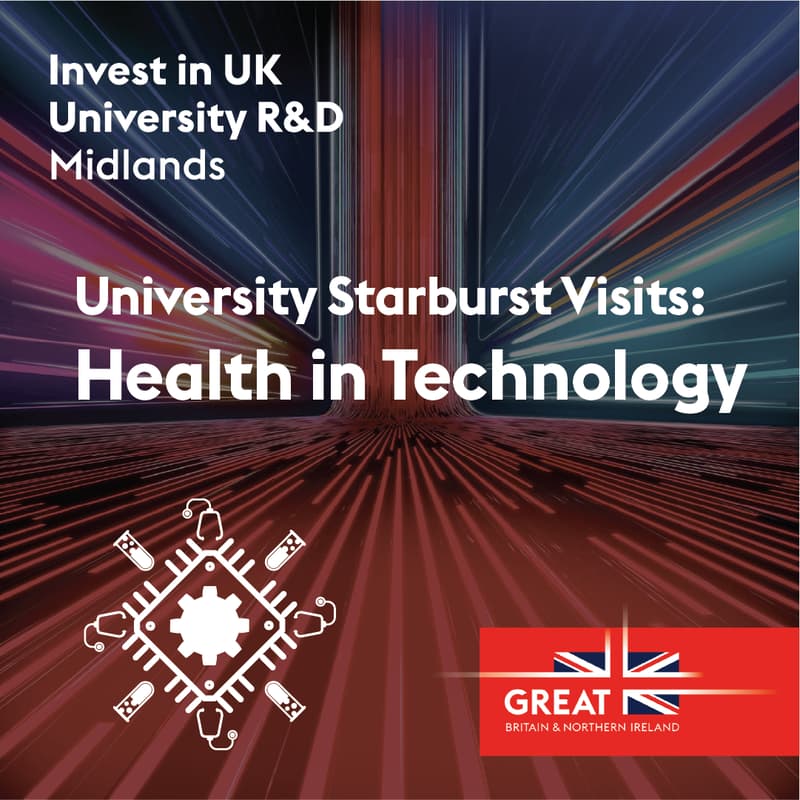 Cover Image for University Starburst Visits: Health in Technology
