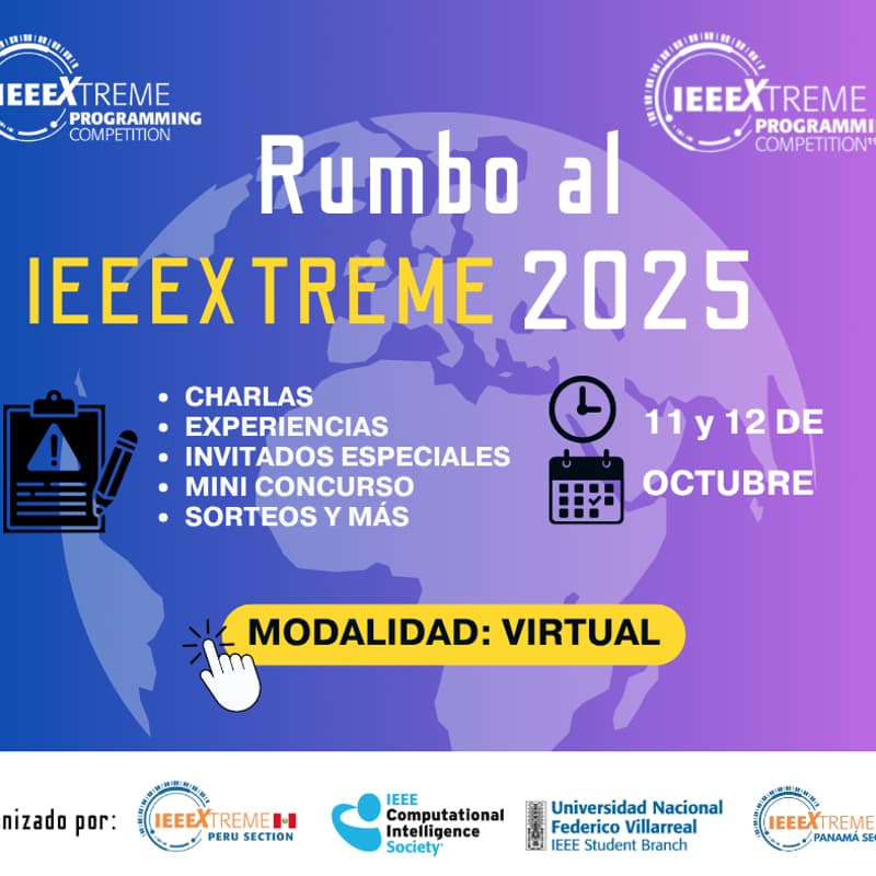 Cover Image for RUMBO AL IEEEXTREME 2025