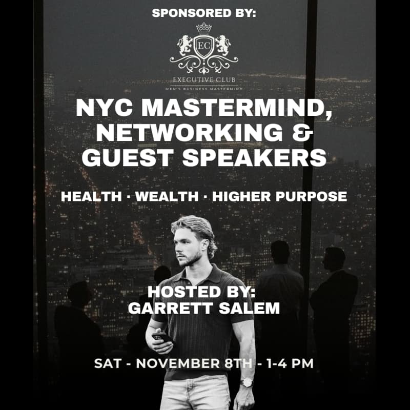 Cover Image for NYC Mastermind: Health, Wealth, and Greater Purpose