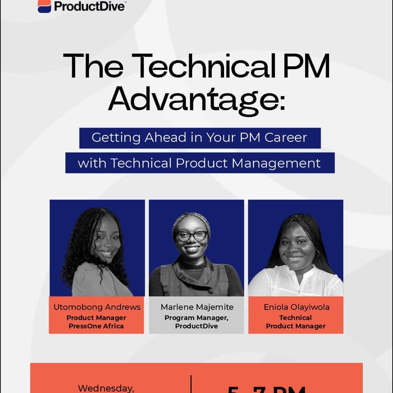 Cover Image for ProductDive Techinal PM Event