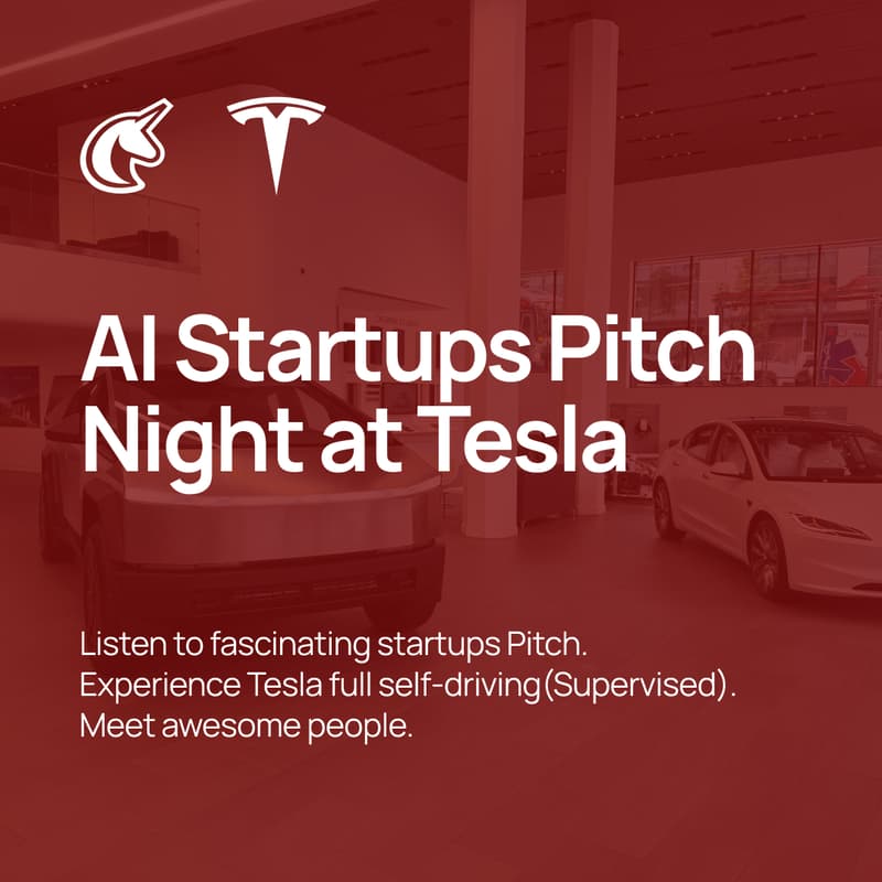 Cover Image for Tesla x Startup Valley: AI Innovation Night — San Francisco