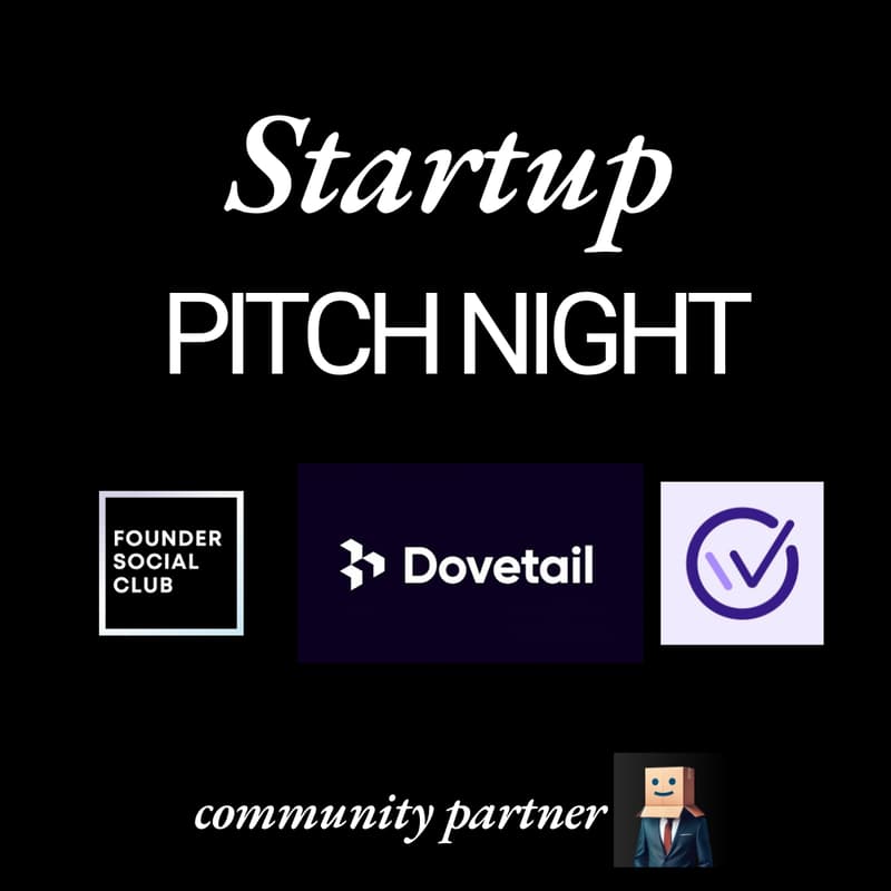 Cover Image for Startup Pitch Night