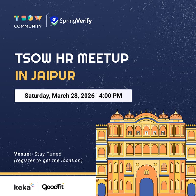 Cover Image for TSOW HR Meetup in Jaipur