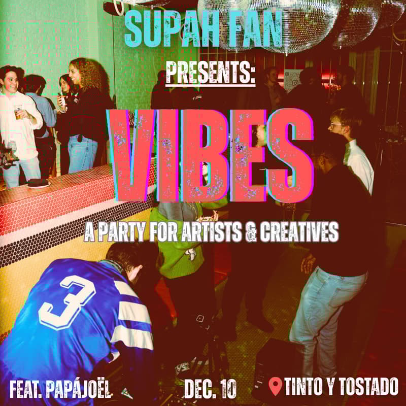 Cover Image for Vibes: A Party For Artists & Creatives