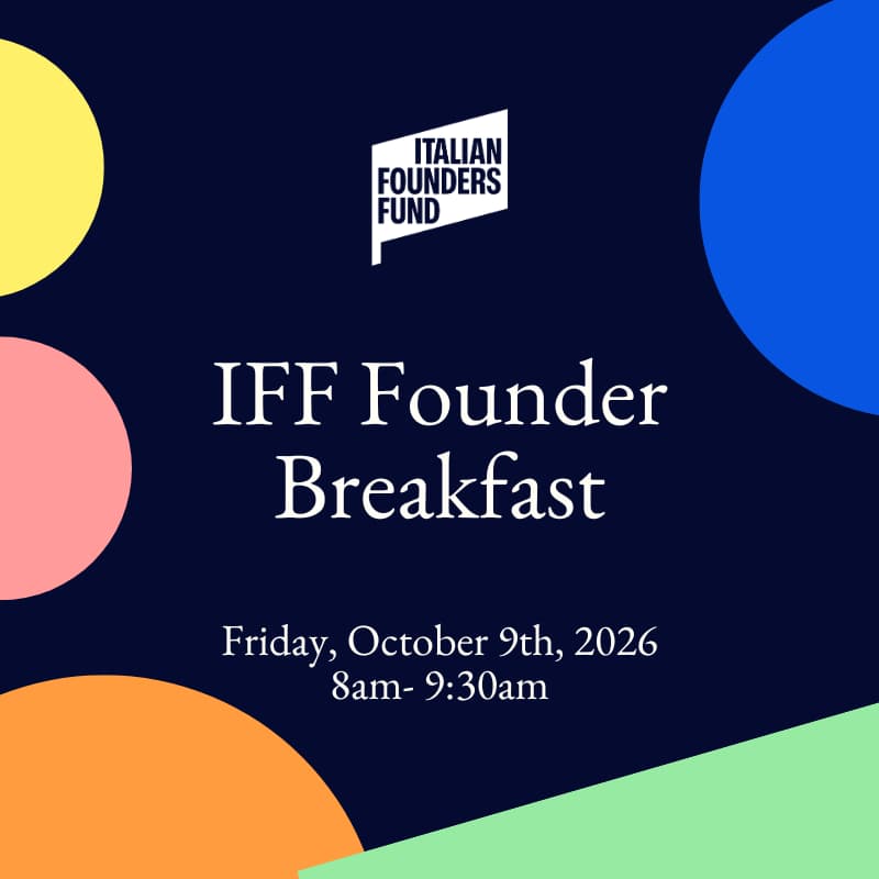 Cover Image for IFF Founder Breakfast