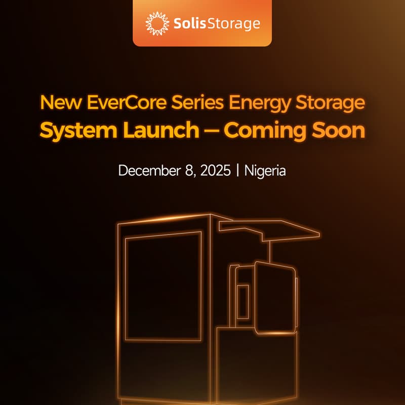 Cover Image for Solis Evercore ESS Battery Storage Launch