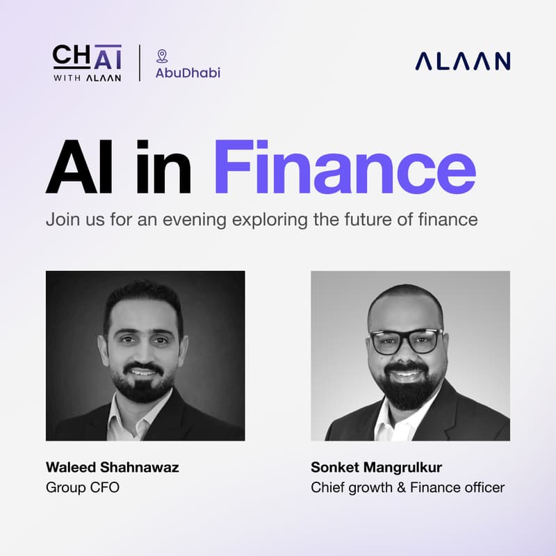 Cover Image for Chai With Alaan - AI in finance