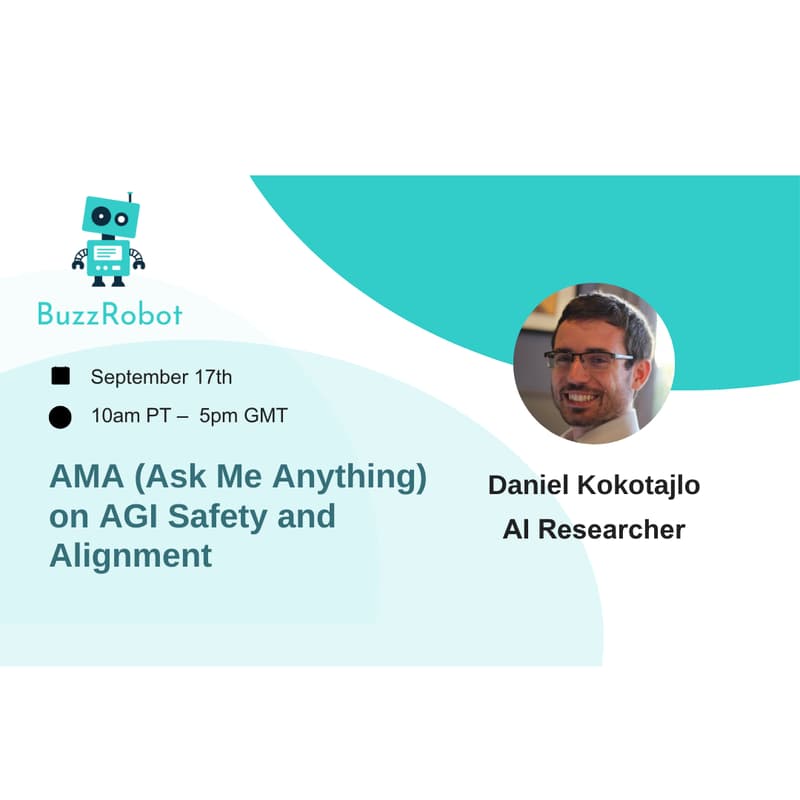 Cover Image for AMA (Ask Me Anything) on AGI Safety and Alignment