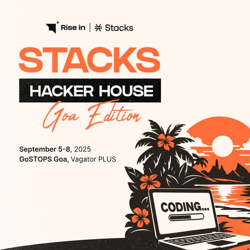 Cover Image for Stacks Hacker House - Goa Edition