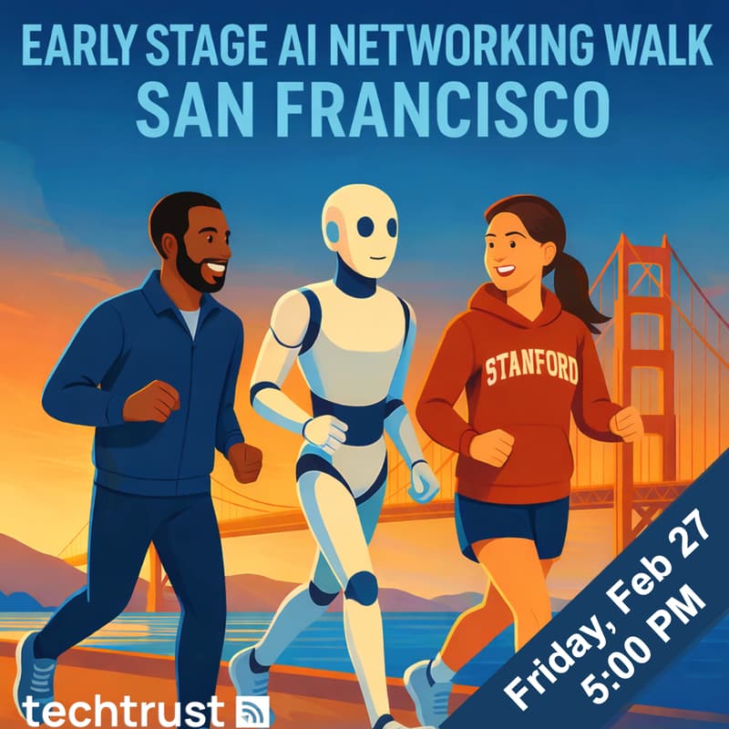 Cover Image for Early Stage AI Networking Walk (Startups X Investors)