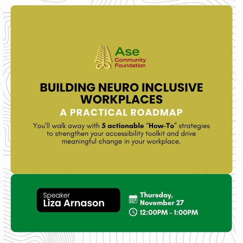 Cover Image for Building Neuro-Inclusive Workplaces - A Practical Roadmap