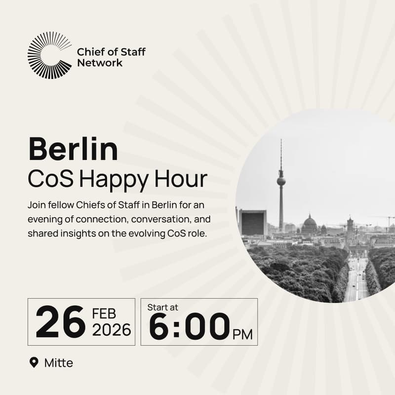 Cover Image for Berlin CoS Happy Hour (Feb 26)