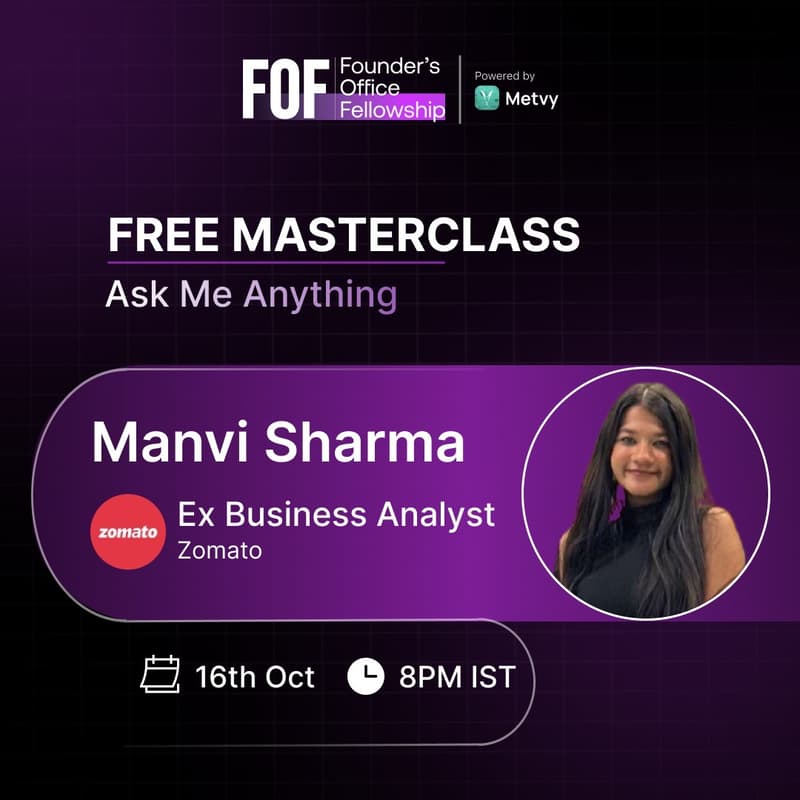 Cover Image for Ask Me Anything - Manvi Sharma