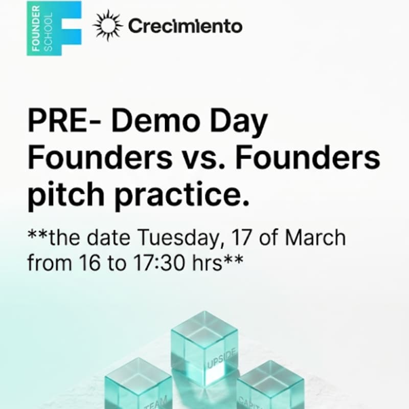 Cover Image for Pitch Practice Creci x Founder School