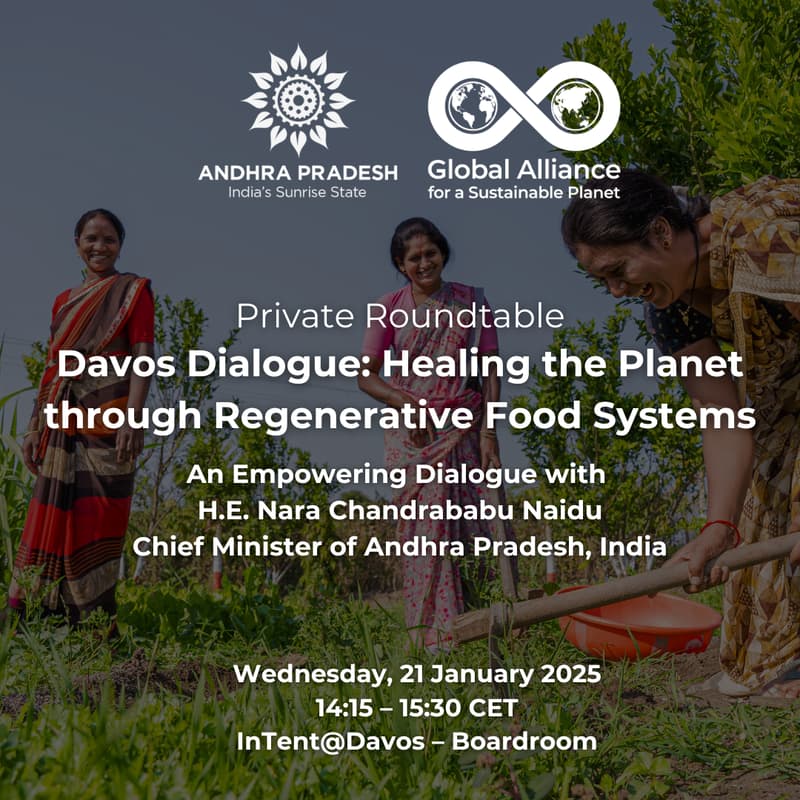 Cover Image for Davos Dialogue: Healing the Planet through Regenerative Food Systems