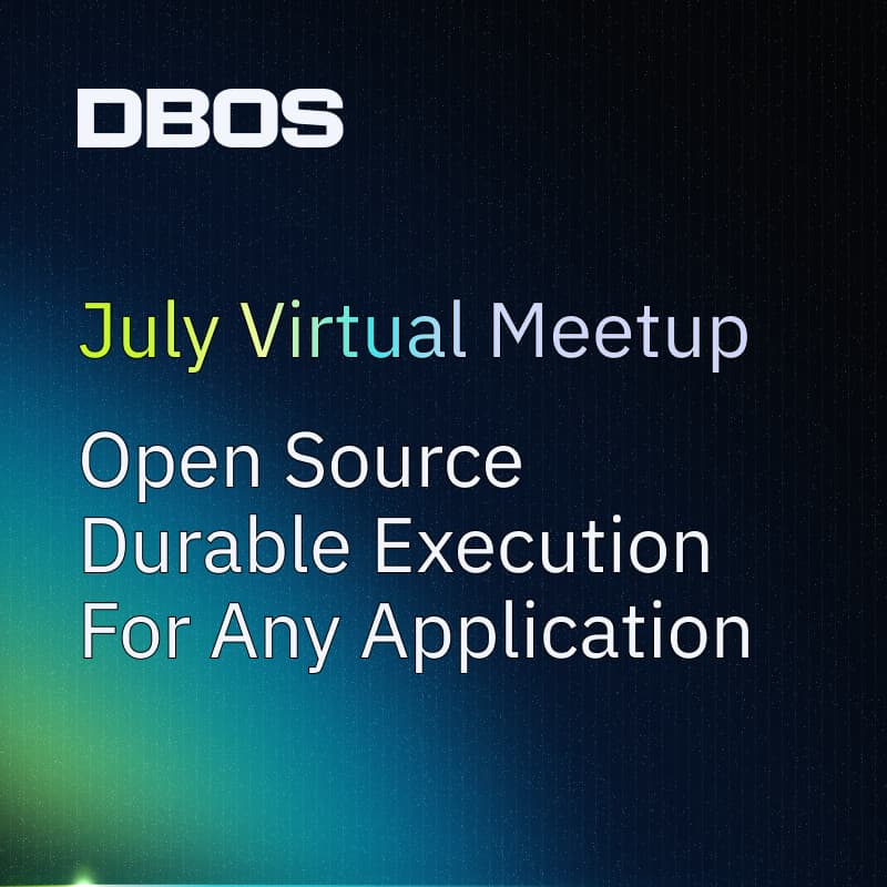 Cover Image for DBOS User Group: First Look at Java