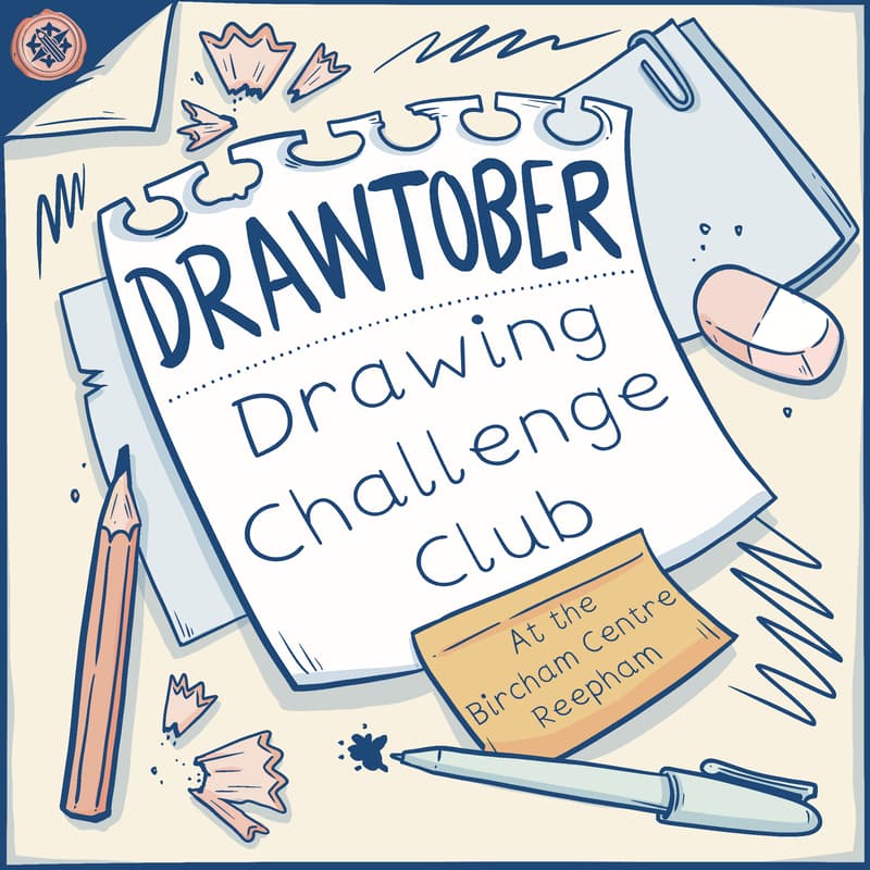 Cover Image for Drawtober: Drawing Challenge Club