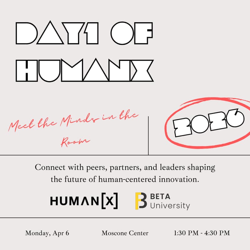 Cover Image for Day 1 of HumanX｜Meet the Minds in the Room