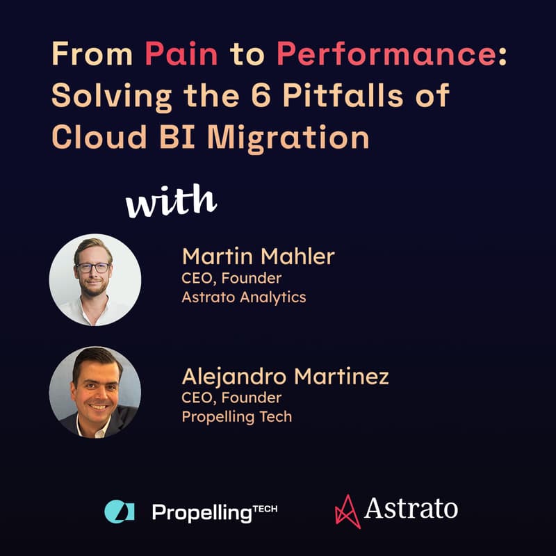 Cover Image for From Pain to Performance: Solving the 6 Pitfalls of Cloud BI Migration