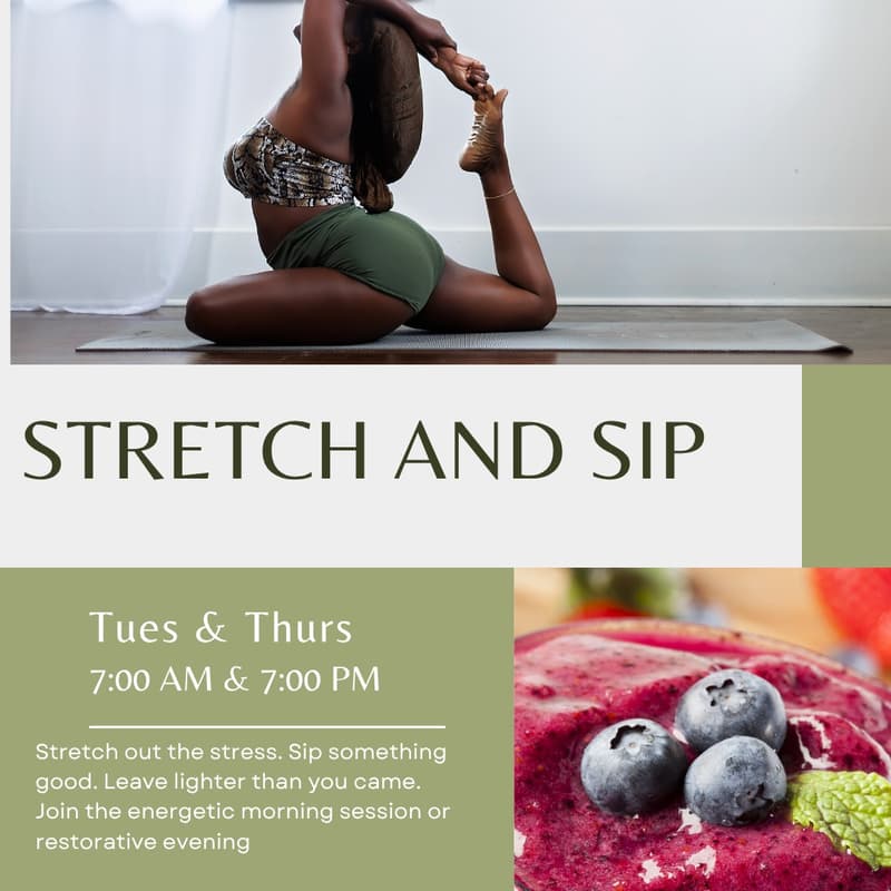 Cover Image for Stretch And Sip