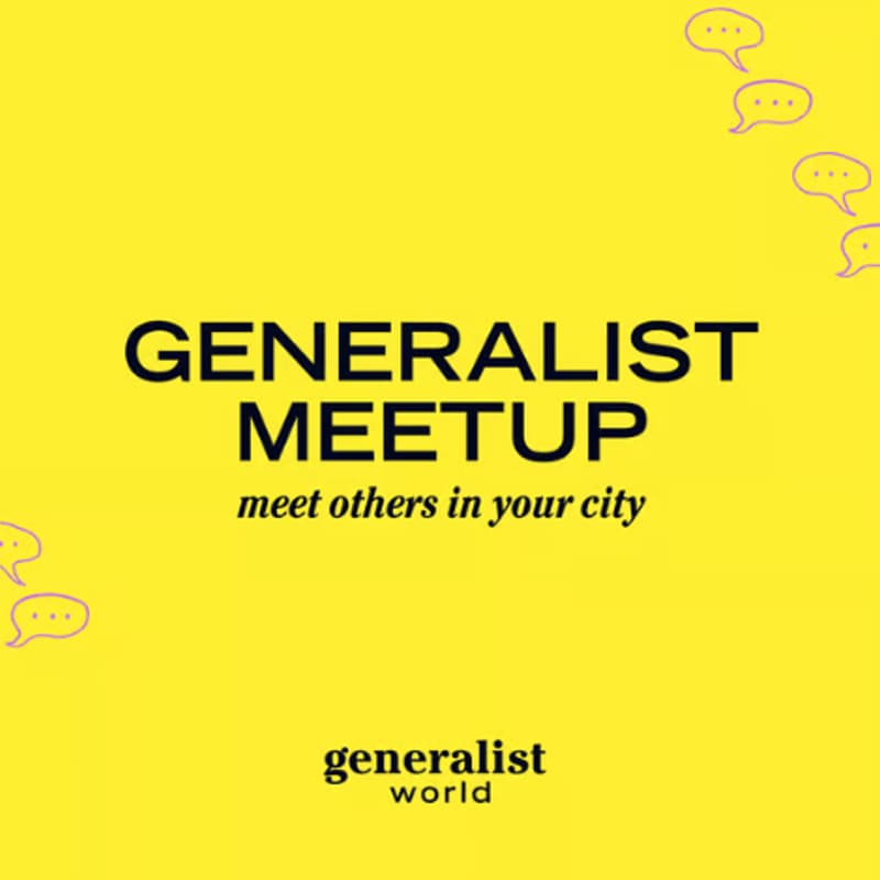 Cover Image for 📍Melbourne - Generalist World Meet up 🌀 March