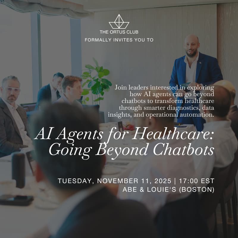 AI Agents for Healthcare: Going Beyond Chatbots · Luma