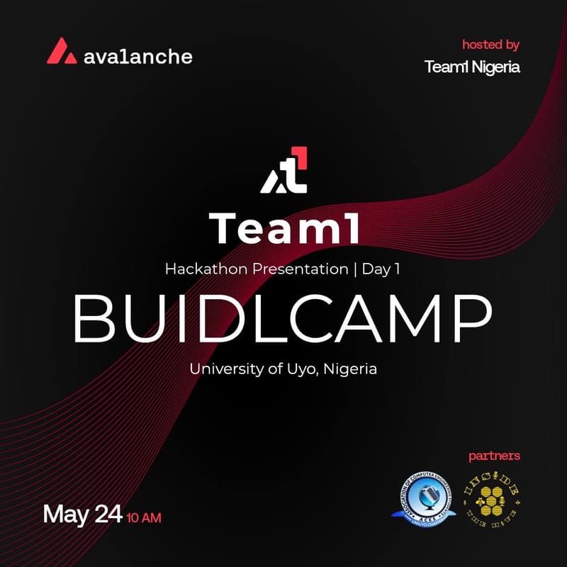 Cover Image for Team1 BUIDLCAMP UNIUYO (DAY 1)