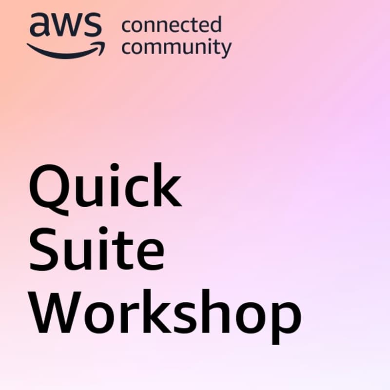 Cover Image for AWS Workshop for University of Alberta Postdocs: Introduction to Amazon Quick Suite