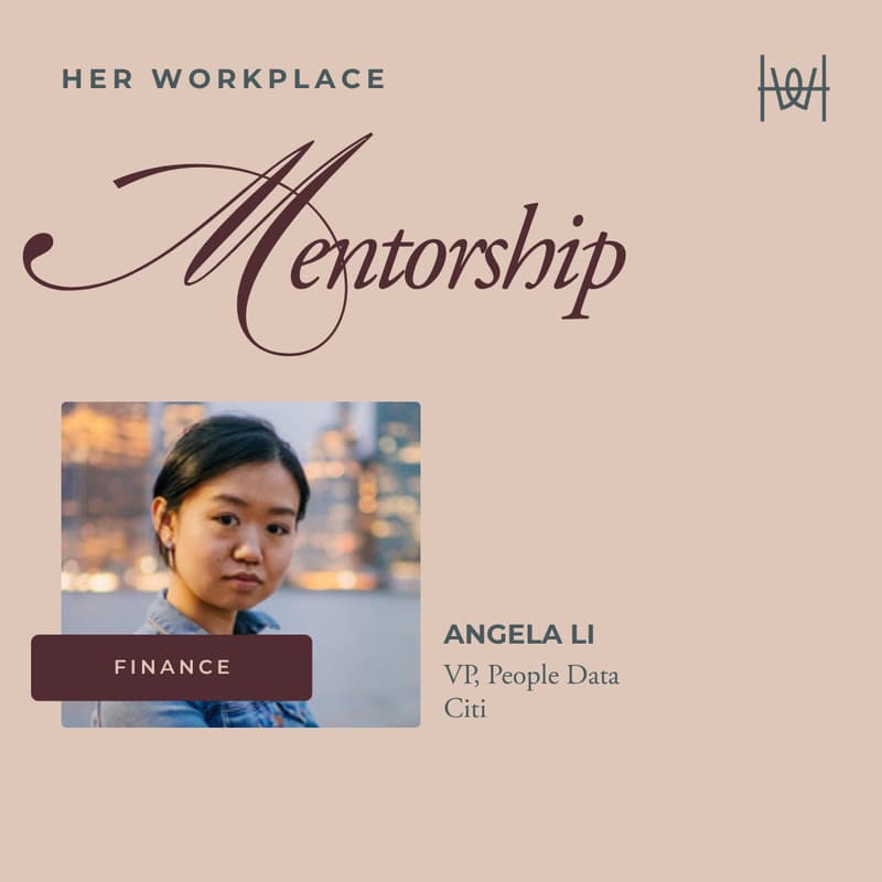 Cover Image for Angela Li's Virtual Mentor Session *members only