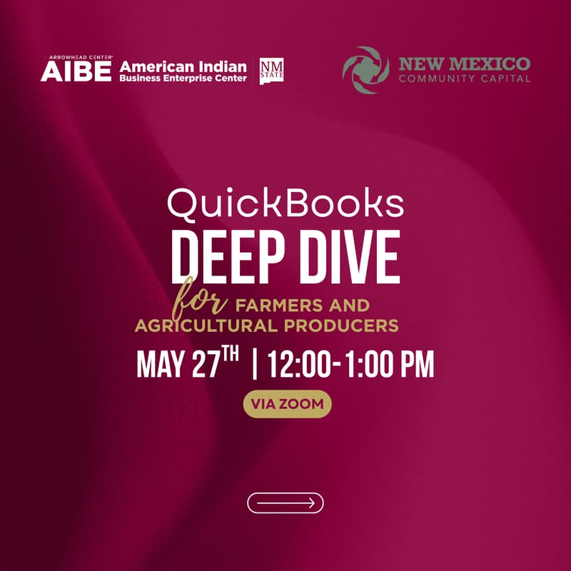 Cover Image for Workshop #9: NMCC QuickBooks Deep Dive