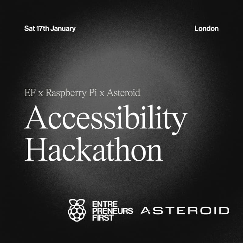 Cover Image for Accessibility Hackathon | EF x Raspberry Pi x Asteroid