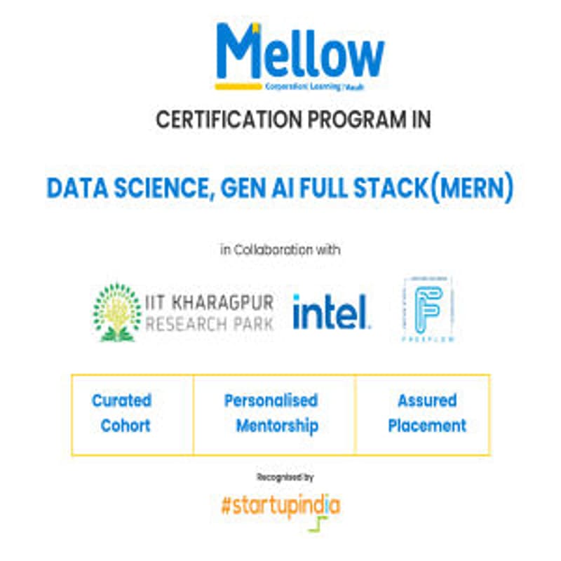 Mellow Academy X IIT KGP RP Powered Intel: Certification PROGRAM · Luma
