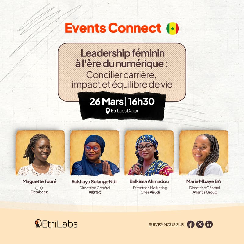 Cover Image for Event Connect : Leadership féminin à l'ère du numérique : Concilier carrière, impact et équilibre de vie