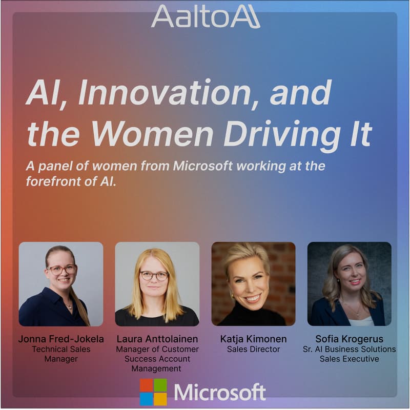 Cover Image for AI, Innovation, and the Women Driving It