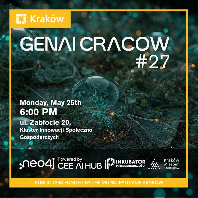 Cover Image for GenAI Cracow #27 - Knowledge Graphs