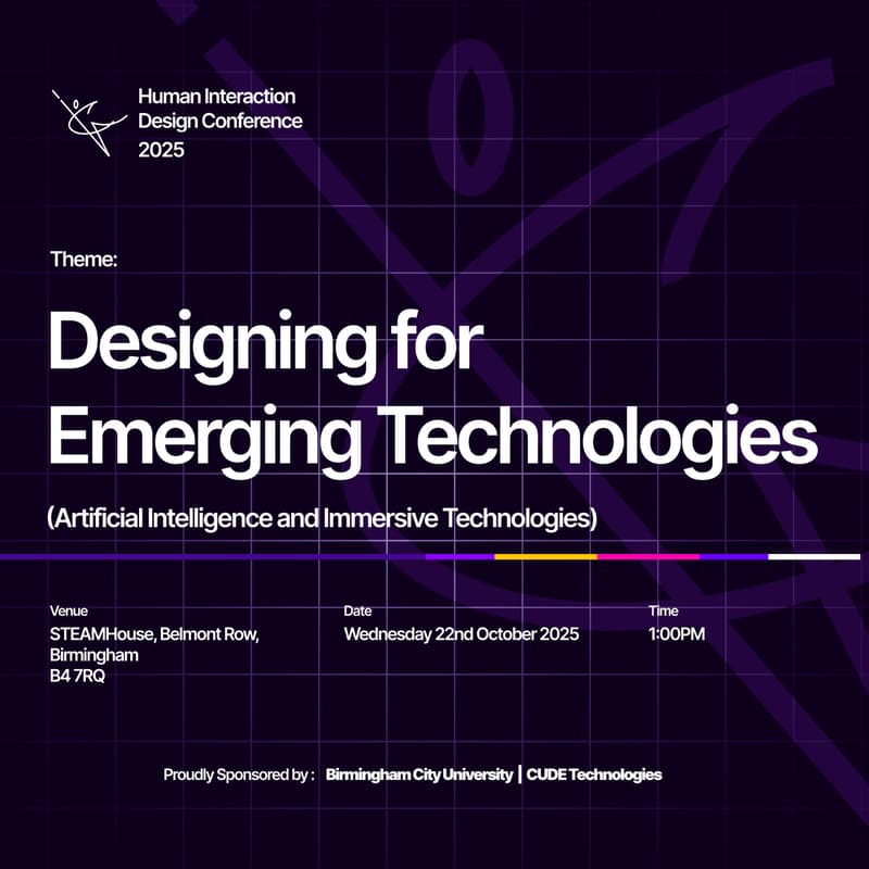 Cover Image for Human Interaction Design Conference 2025
