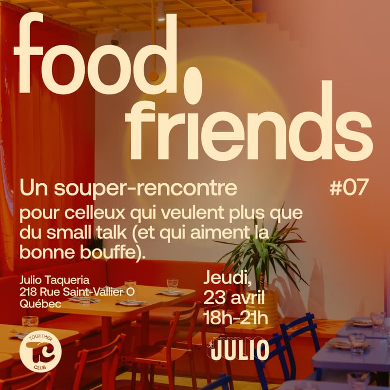 Cover Image for Food Friends Québec vol. 7 - Les rencontres en 2026