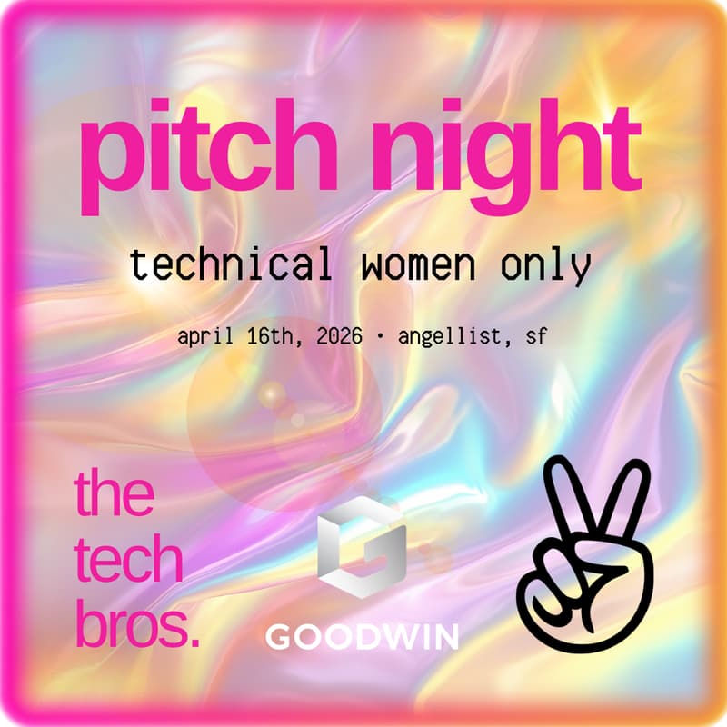 Cover Image for The Tech Bros: Pitch Night