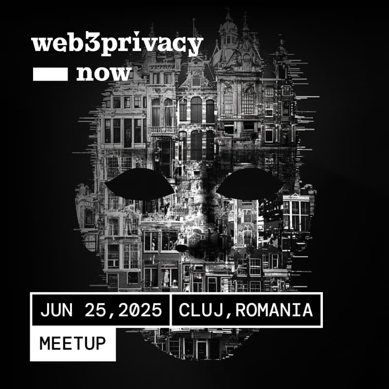 Cover Image for Web3privacy Now Meet-up Cluj 2025