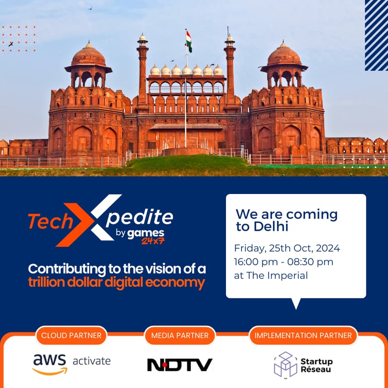 Cover Image for TechXpedite Accelerator Program - Delhi Roadshow