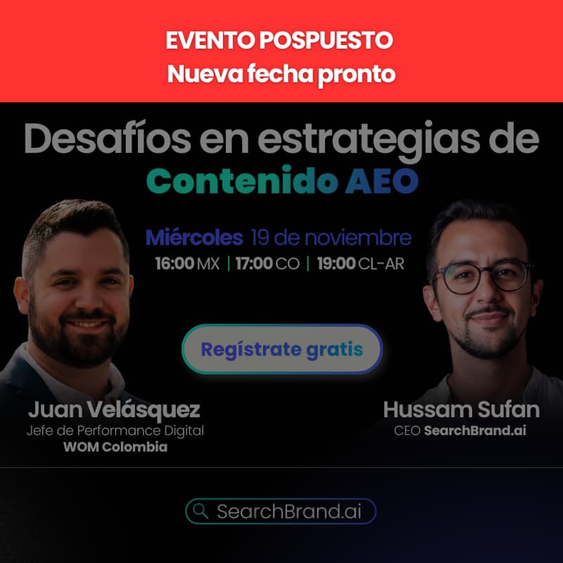 Cover Image for ⚠️ Evento pospuesto por fuerza mayor. Publicaremos nueva fecha próximamente. Gracias por tu comprensión 🙌