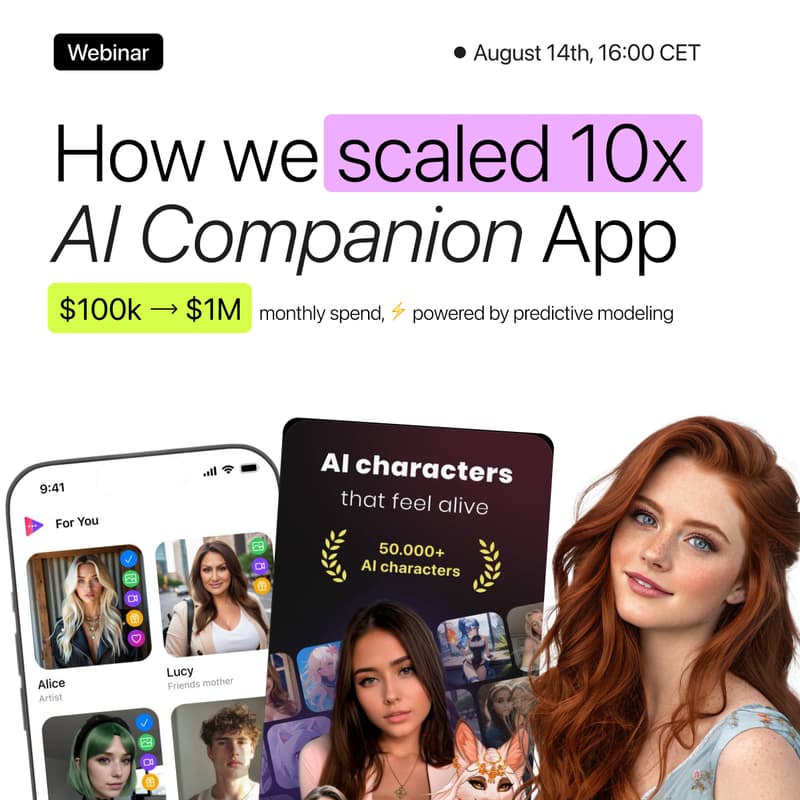 Cover Image for How we scaled 10x AI Companion App